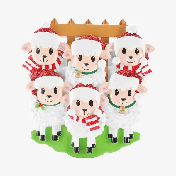 OR3080-6 - Sheep Family of 6